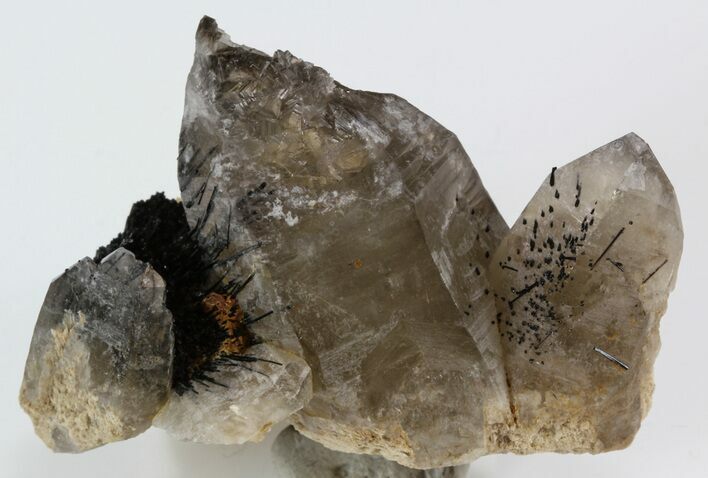 Smoky Quartz, Schorl & Feldspar, Erongo Mountains #31867